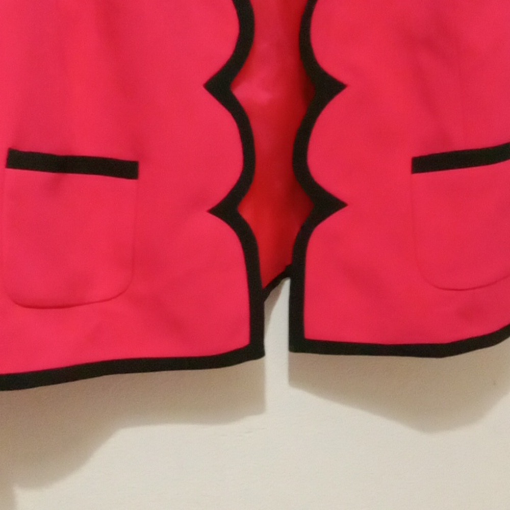 KASPER Separates [NWOT] Women's Black and Red Tailored Blazer - Picture 4 of 5